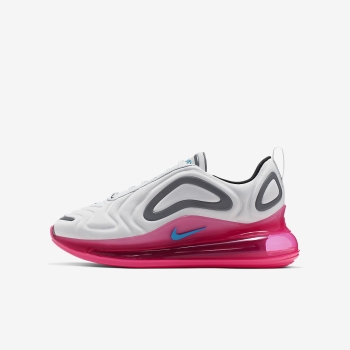 Nike Air Max 720 - Sneakers - Platin/Pink/Blå | DK-42886